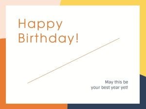 birthday, party, happy, Created By The Fotor Team Card Template