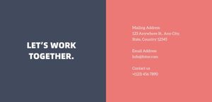 internet, online, business, Pink And Blue Consulting Agency Service Website Template