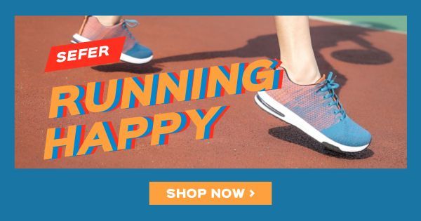wearing, shoes, sport, Running Shoe Online Ads Facebook Ad Medium Template