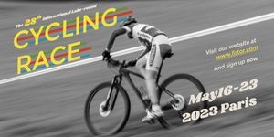 サイクリングレースポスター Twitter画像