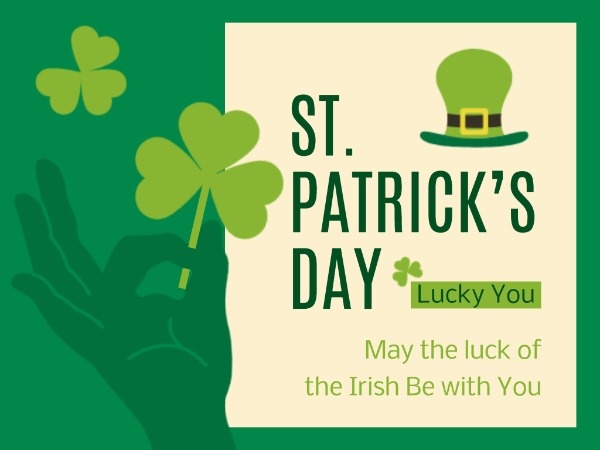 St Patrick Day Wishes Card