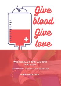 献血 ポスター