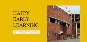 Yellow Online Early Learning Website Website