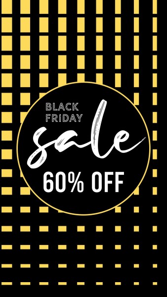 Gold Black Friday Sale Save Instagram Story