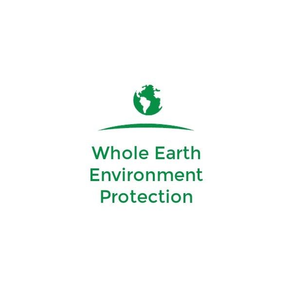 グリーンでフレンドリーな環境保護ロゴデザイン ロゴ