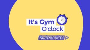 tips, tutorials, ad, Gym Program Youtube Channel Art Template