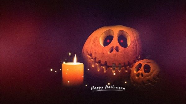 jack o lantern, holiday, festival, Halloween Pumpkin Desktop Wallpaper Template