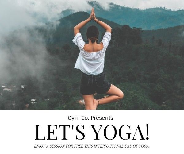 International Day Of Yoga Propaganda Facebook Post