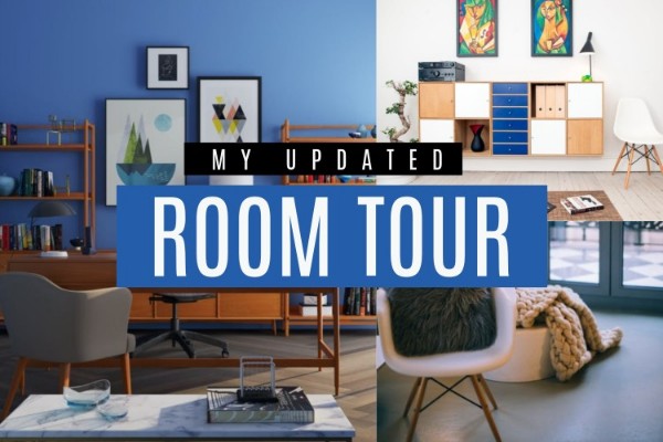 Blue Room Tour Blog Title