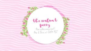 life, vlog, video, Pink Floral Ring Banner Youtube Channel Art Template