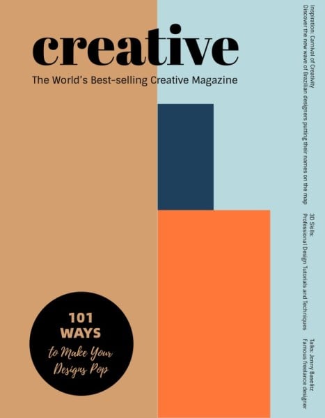 Design Inspiration Book  Magazine Cover