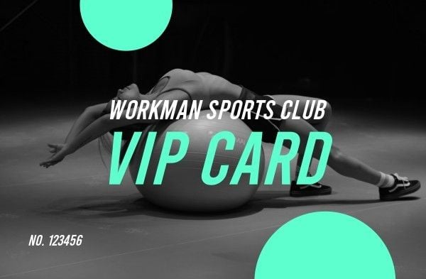 membership card, cards, id number, Sport ID Card Template