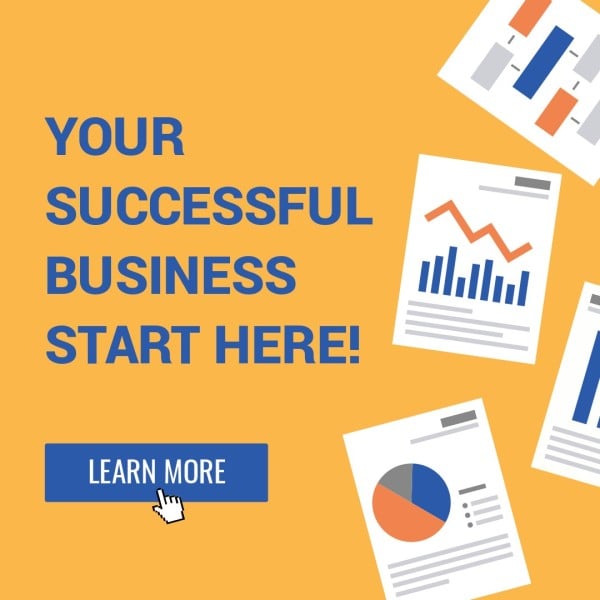 Business Online Course Instagram Post Instagram Ad