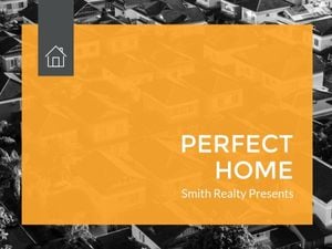 outline, overview, preparation, Orange Perfect Home Ppt Presentation 4:3 Template