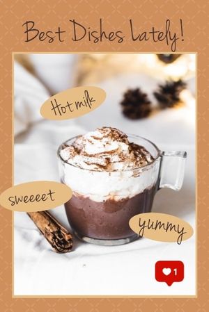 smile, food, yummy, Chocolate Ice Cream  Pinterest Post Template