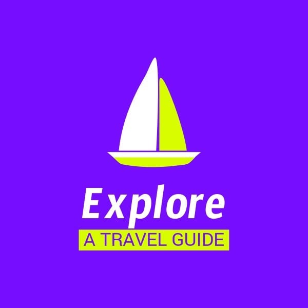 Purple Explore Travel Guide Logo