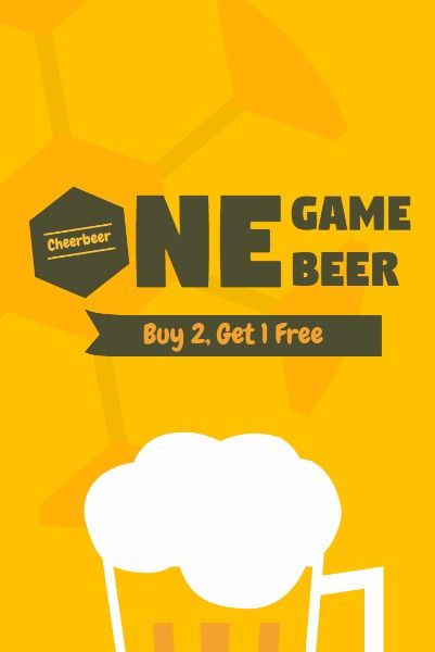 game beer, wine, sale, Beer world cup Pinterest Post Template