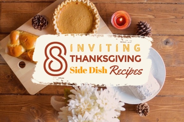 Thanksgiving Side Dish Recipes Blog Title