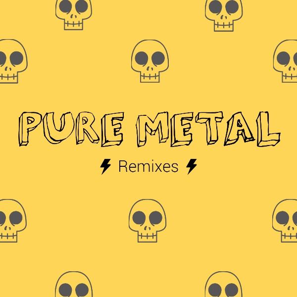 sing, singing, songs, Metal Song Album Cover Template
