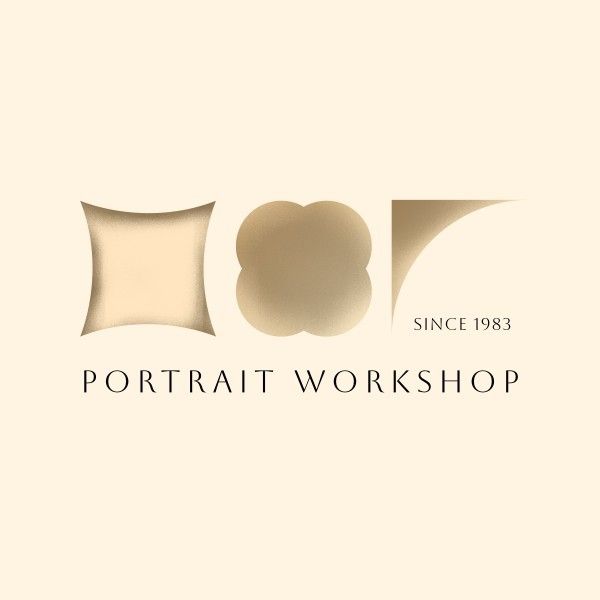 e-commerce, online shop, artistic, Golden Geometric Art Workshop ETSY Shop Icon Template