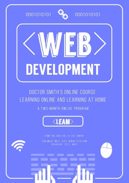 Network Training Poster