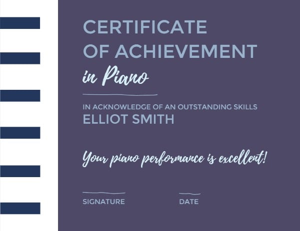 Piano Achievement
