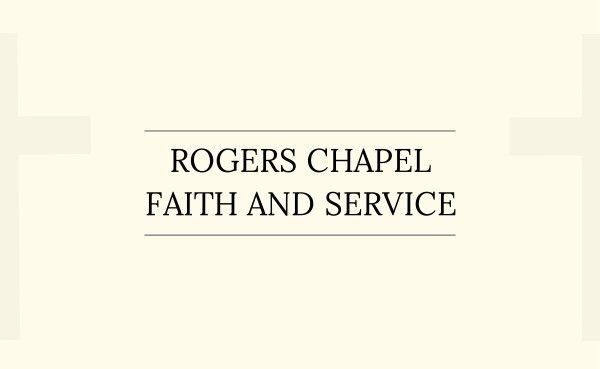 柔和黄色清洁最小教堂信仰和服务 英文名片