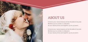 internet, online, business, Pink And Red Wedding Service Site Website Template