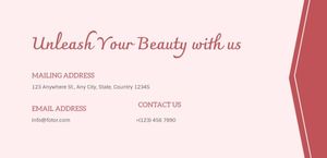 粉红色和红色婚礼服务网站 网站