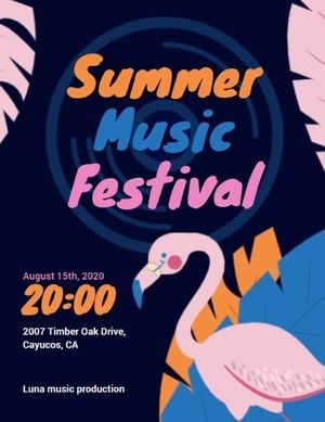 Summer Music Festival Program