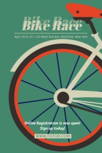 bicycle, game, contest, Bike Race Pinterest Post Template