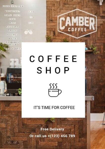 sale, marketing, business, Coffee Shop Flyer Template