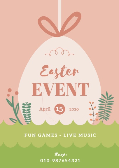 Easter Event April 15 Invitation