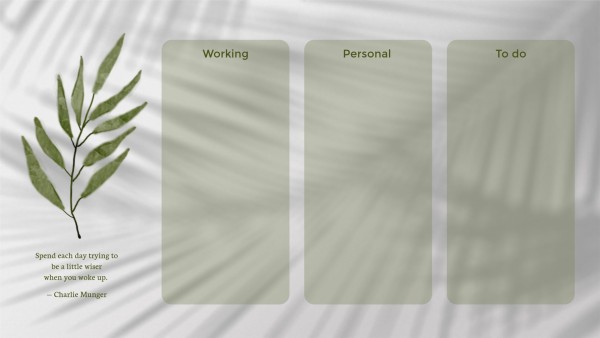 Papier peint Green Leaf