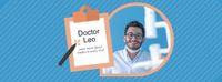 medical, hospital, physician, Doctor Channel Facebook Cover Template