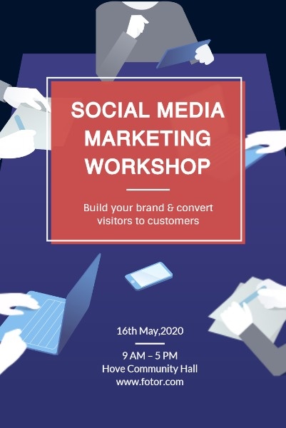 Social Media Marketing Workshop Pinterest Post