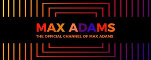game, gamer, video, Red Max Adams Official Channel Twitch Banner Template