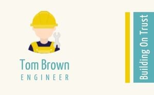 Civil Engineer Business Card