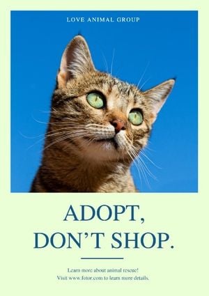 aminal, pet, animal abuse, Animal Adoption  Poster Template