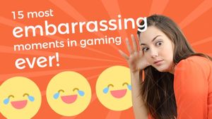 game, embarrassing time, gaming, Embarrassing Moment  Youtube Thumbnail Template