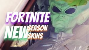 youtube end screen, end cards, end screen, Fortnight New Season Youtube Thumbnail Template