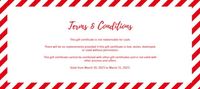 discount, save extra, promotion, Red Holiday Sales Gift Certificate Template