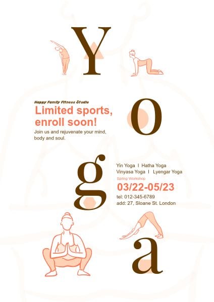 Yoga Posters Poster