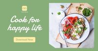 美味食谱软件 Facebook 应用程序广告 Facebook App广告