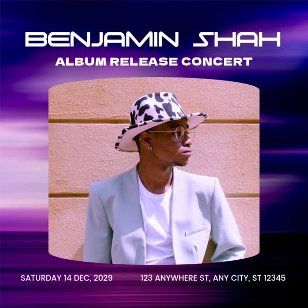 Purple Gradient Album Release Concert