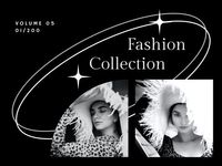 Vintage Fashion Collection Photo Collage 4:3