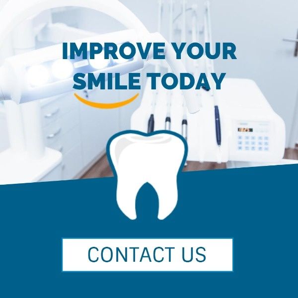 dentist, dental, hospital, Teeth Health Online Ads Instagram Post Template