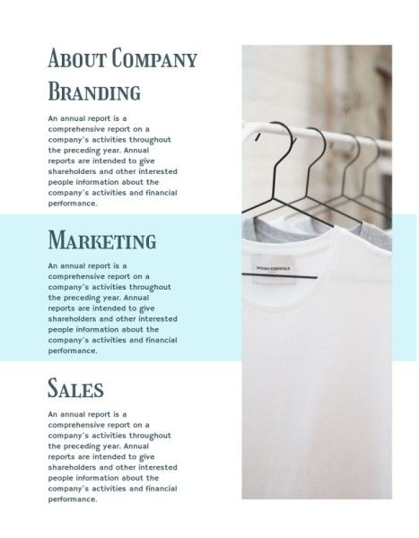  business,  company,  firm, Tendency Fashion Corporate Monthly Report Template
