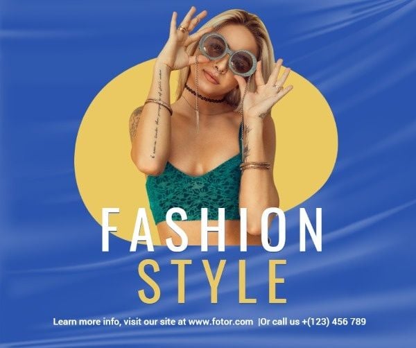 flyer, sale, marketing, Fashion Shop  Facebook Post Template