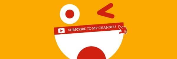 comedy, talk show, subscribe, Comedian Channel Twitter Cover Template
